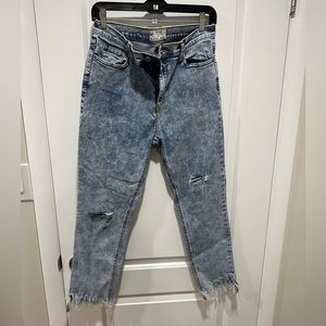 Free People Frayed Jeans